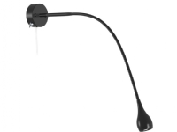 Væglampe Drop, LED 3W 130 lumen, sort
