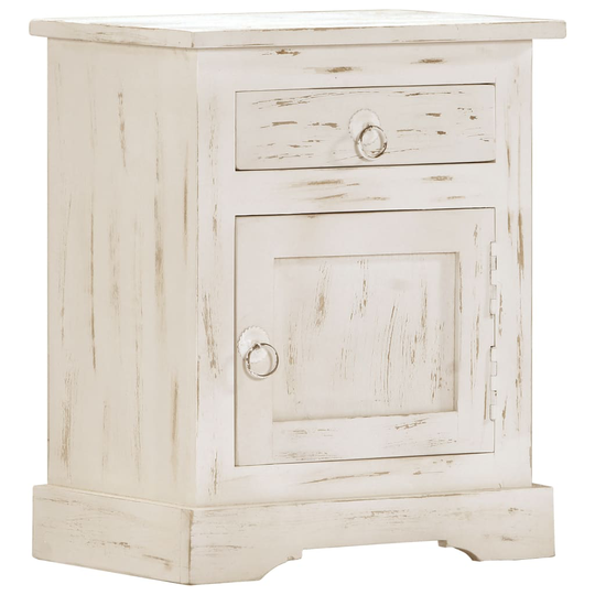 vidaXL sengebord 40x30x50 cm massivt mangotræ