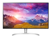 LG 32UL950-W - LED-skærm - 32 (31.5 til at se) - 3840 x 2160 4K @ 60 Hz - Nano IPS - 450 cd/m² - HDR10 - 5 ms - 2xThunderbolt 3, HDMI, DisplayPort - højtalere