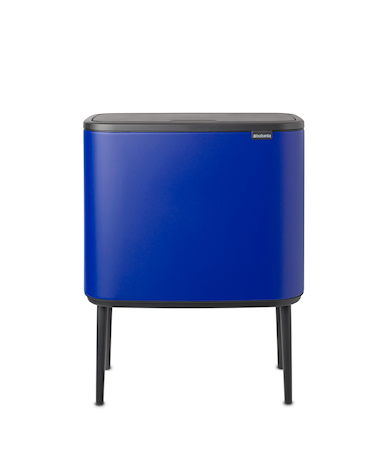 Bo Touch Bin 11+23 L, Mineral Powerful Blue