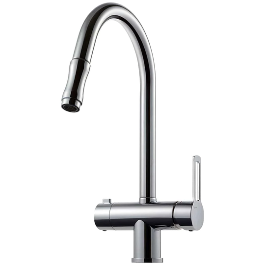 Tapwell Rin886 Kjøkkenarmatur Uttrekk+Avstengning Krom