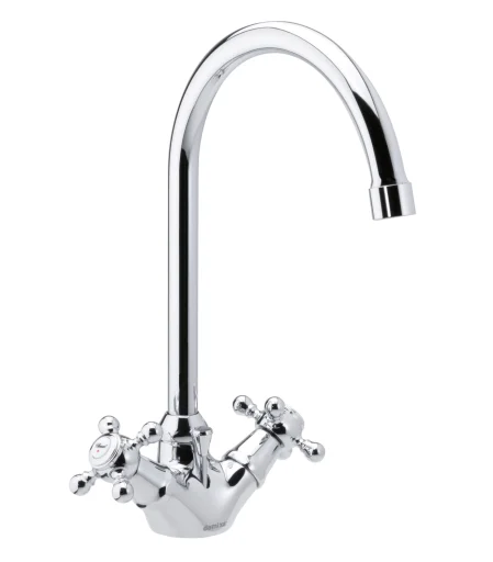 Damixa Tradition servantbatteri, krom