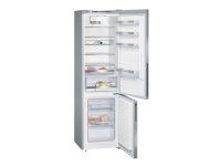 Siemens iQ500 KG39EAICA - Køleskab/fryser - bund-fryser - bredde: 60 cm - dybde: 65 cm - højde: 201 cm - 343 liter - Klasse C - rustfrit stål
