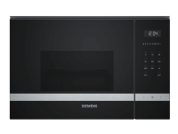Siemens iQ500 BF555LMS0 - Mikrobølgeovn - til indbygning - 25 liter - 900 W - rustfrit stål