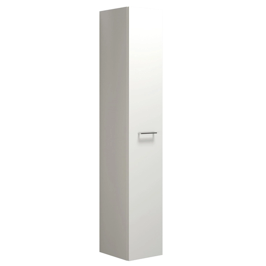 Dansani Mido+ Høyskap 1 dør B30-40xd35xh172,8cm Hvit Matt / 30cm Venstre