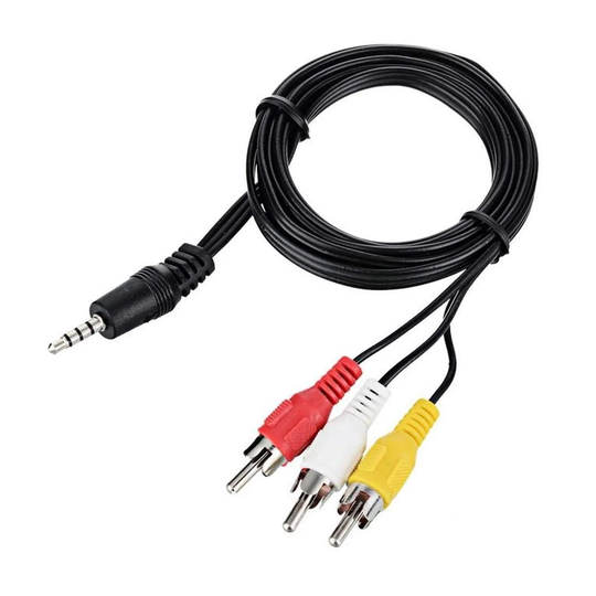 AV til AUX Kabel - 3.5 mm