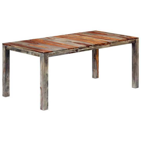 vidaXL spisebord 180 x 90 x 76 cm massivt sheeshamtræ