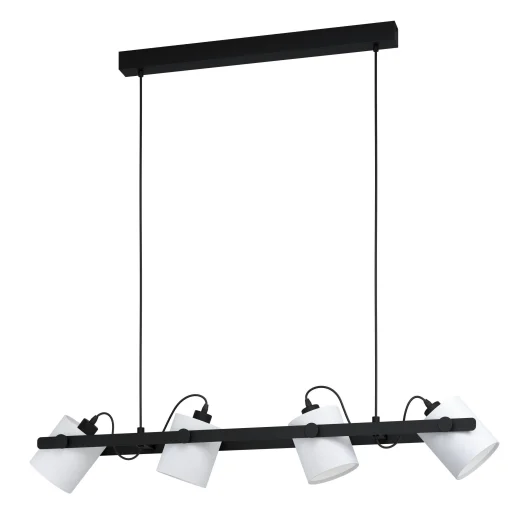 HORNWOOD 1 LANGBORD 4L SVART/HVITT