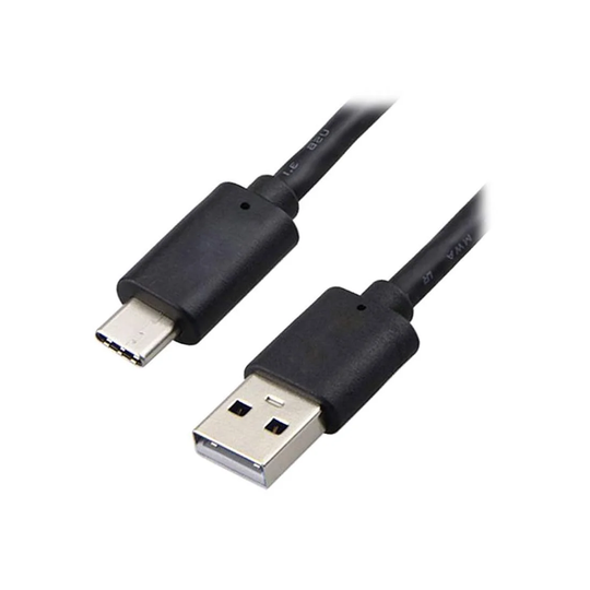 USB til USB-C Kabel - 1.5 m - Sort