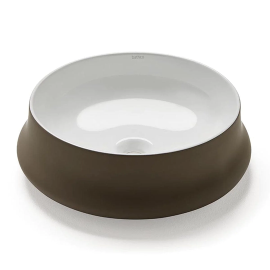 Bathco Rennes BolleservantØ45,5cm - Grå/brun Utside Grå