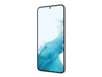 Samsung Galaxy S22+ - 5G smartphone - dual-SIM - RAM 8 GB / Intern hukommelse 256 GB - OLED-skærm - 6.6 - 2340 x 1080 pixels (120 Hz) - 3x bagkamera 50 MP, 12 MP, 10 MP - front camera 10 MP - fantom hvid
