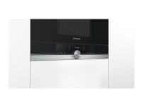 Siemens iQ700 BE634RGS1 - Mikrobølgeovn med grill - til indbygning - 21 liter - 900 W - inox