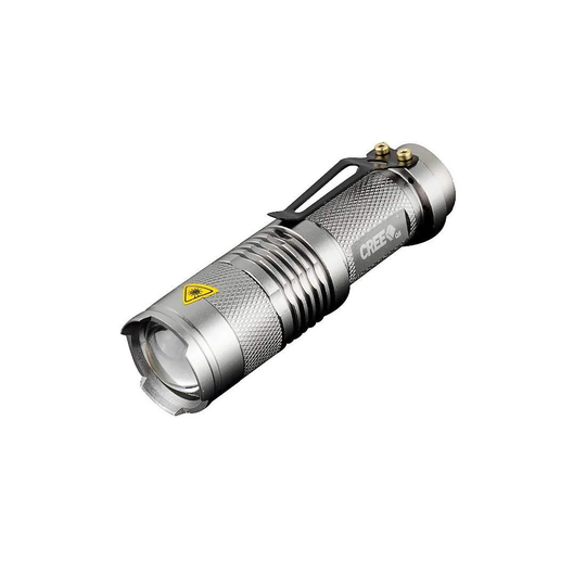 LED-Lommelygte CREE Ultrafire - Grå