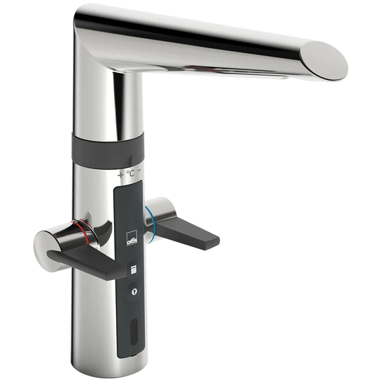 Oras Armatur Optima 2720f/2725f Hybrid Kjøkkenarmatur - 6V Berøringsfri + Hendler Krom / Ja
