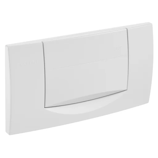 Styreplate blank forkrommet