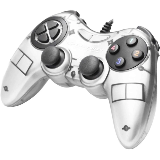 Controller, Kablet - Fighter - Hvid
