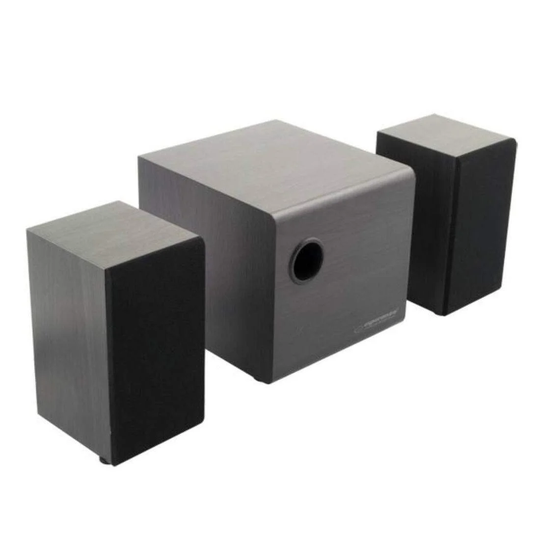 2x Stereohøjttalere med Subwoofer til Computer