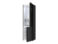 Siemens iQ300 KG39NXXDF - Køleskab/fryser - bund-fryser - bredde: 60 cm - dybde: 66.5 cm - højde: 203 cm - 363 liter - Klasse D - BlackSteel