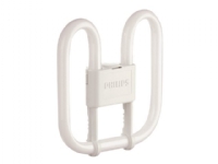 Philips PL-Q - Ikke-integreret kompakt fluorescerende lyspære - form: 2D - GR8 - 28 W - klasse G - strålende hvidt lys - 2700 K
