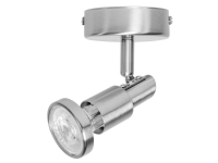 LEDVANCE LED Spot grau, Overflade spotlys, GU10, 1 pære(r ), LED, 2,6 W, Sølv