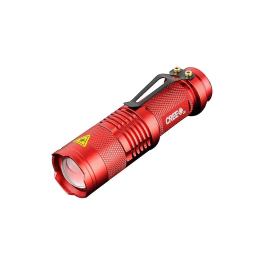 LED-Lommelygte CREE Ultrafire - Rød
