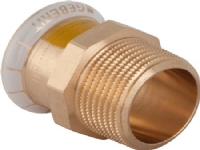 Geberit Adapter Mapress Kupfer Gas M 22mm x 1/2 (34669)
