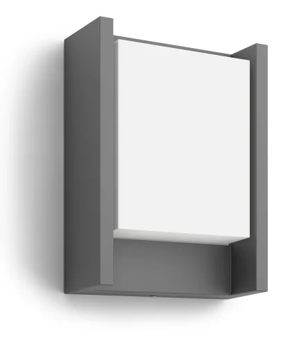 myGarden Arbor Vegglampe antrasittgrå, 1x6W 230V, IP44, 220 mm