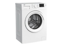 Beko SWUE6512XWW2 - Vaskemaskine - bredde: 60 cm - dybde: 41 cm - højde: 84 cm - frontbetjening - 6 kg - 1000 rpm - hvid