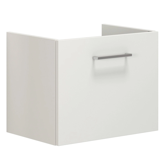 Dansani Mido+ Slim Servantskap 1 Skuff B50-80xd35cm Uten Servant Hvit Matt / 50cm