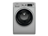 Whirlpool AWG 1114SD - Vaskemaskine - bredde: 59.5 cm - dybde: 60.5 cm - højde: 85 cm - frontbetjening - 71 liter - 11 kg - 1400 rpm - sølv