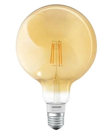 Ledvance Smart+ filament lyskilde, globe, 6W, filament, E27 ,bluetooth, røykfylt