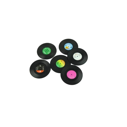 Glasbrikker - Retroprægede Vinylplader