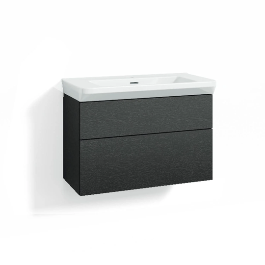 Svedbergs Forma Push Servantskap 80cm / 35cm Svart eik