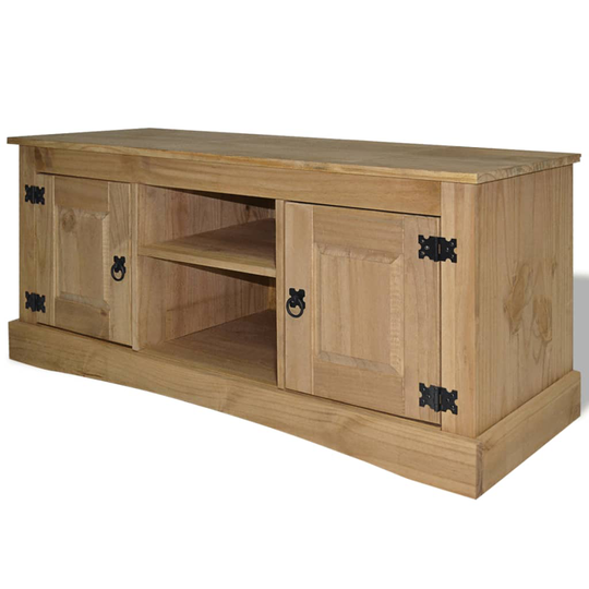 vidaXL tv-møbel Corona-serien 120x40x52 cm mexicansk fyrretræ