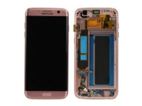 Samsung GH97-18533E, Skærm, Samsung, Samsung G935F Galaxy S7 Edge, Lyserød guld, 1 stk