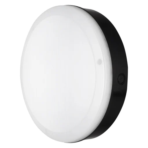 Ledvance Surface Bulkhead OD S 250mm 800lm 10W 830 IP65 IK10 svart