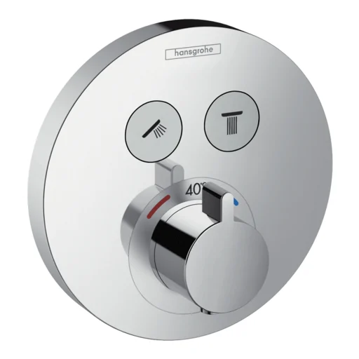 Hansgrohe ShowerSelect termostatarmatur /t innbygging, 2 funktioner, krom