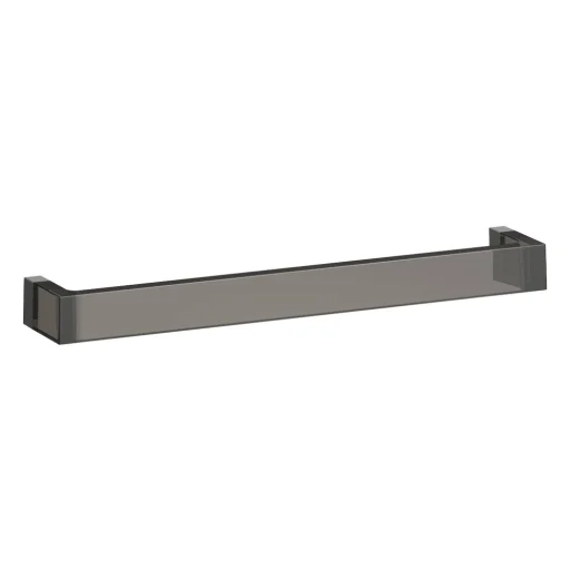 Kartell Laufen Rail håndklestang, 45 cm, røykgrå