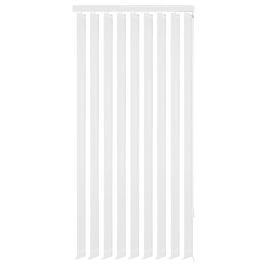 vidaXL lamelgardiner hvidt stof 150x250 cm