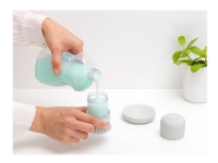 Brabantia - Soap dispensing dish brush - polyester - lysegrå