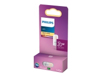 Philips - LED-lyspære - form: kapsel - G4 - 1.8 W (tilsvarende 20 W) - klasse F - varmt hvidt lys - 2700 K