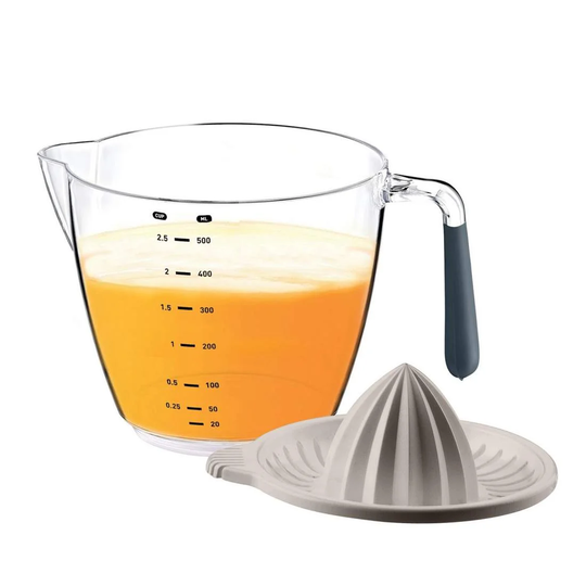 Citruspresse med Måleskål
