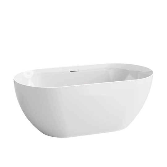 Vikingbad Syndle Frittstående Badekar 150 Hvit Matt / 150cm