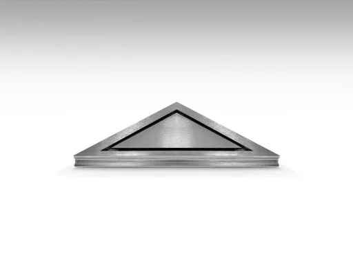 Unidrain Highline Ramme og Rist, 200 mm, Høyde 10 mm