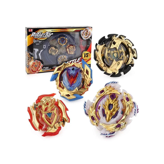 Rotary Top Superpower battle set 4-pack
