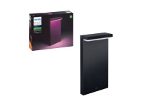 Philips Hue White Color Ambiance Outdoor Nyro Bedlampe - Sort - Lav volt