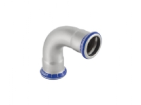 GEBERIT Bøjning 90 grader rustfri 22 mm muffe / muffe mapress