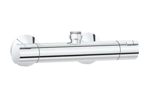 Damixa Thermixa Zero Dusjarmatur m/Termostat & oppovervendt adgang, Krom