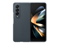 Samsung EF-VF936 - Bagsidecover til mobiltelefon - læder - grågrøn - for Galaxy Z Fold4