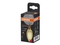 OSRAM Vintage 1906 - LED-filament-lyspære - form: BW35 - E14 - 1.5 W (tilsvarende 12 W) - klasse G - varmt hvidt lys - 2400 K - guld